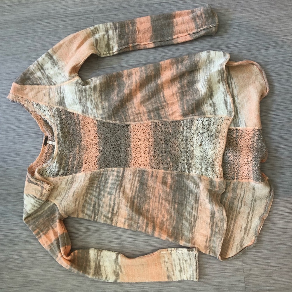 Free people striped tunic sweater